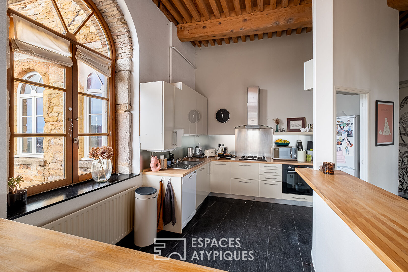 Magnifique duplex avec vue sur la Saône