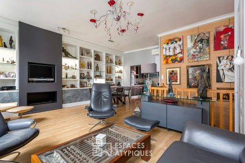 Duplex avec terrasse à la jonction de Lyon 6