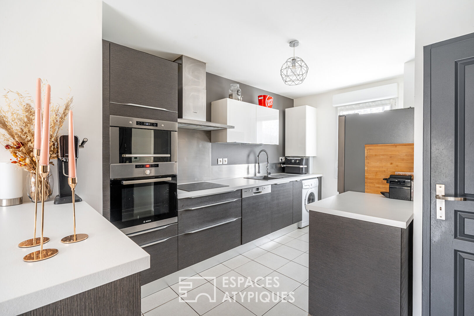 Duplex contemporain avec jardin intimiste à Grézieu-la-Varenne