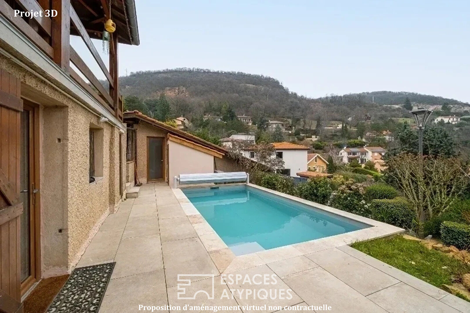 Maison avec piscine et vue