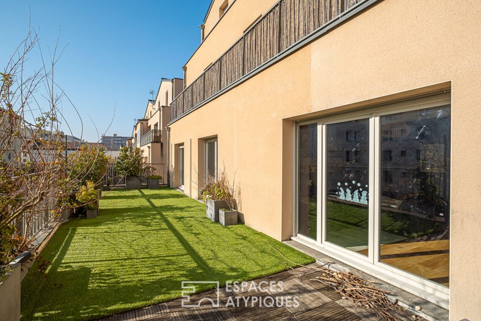 Appartement contemporain avec terrasse à Monplaisir