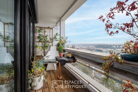 Charmant T3 rénové avec vue et balcons