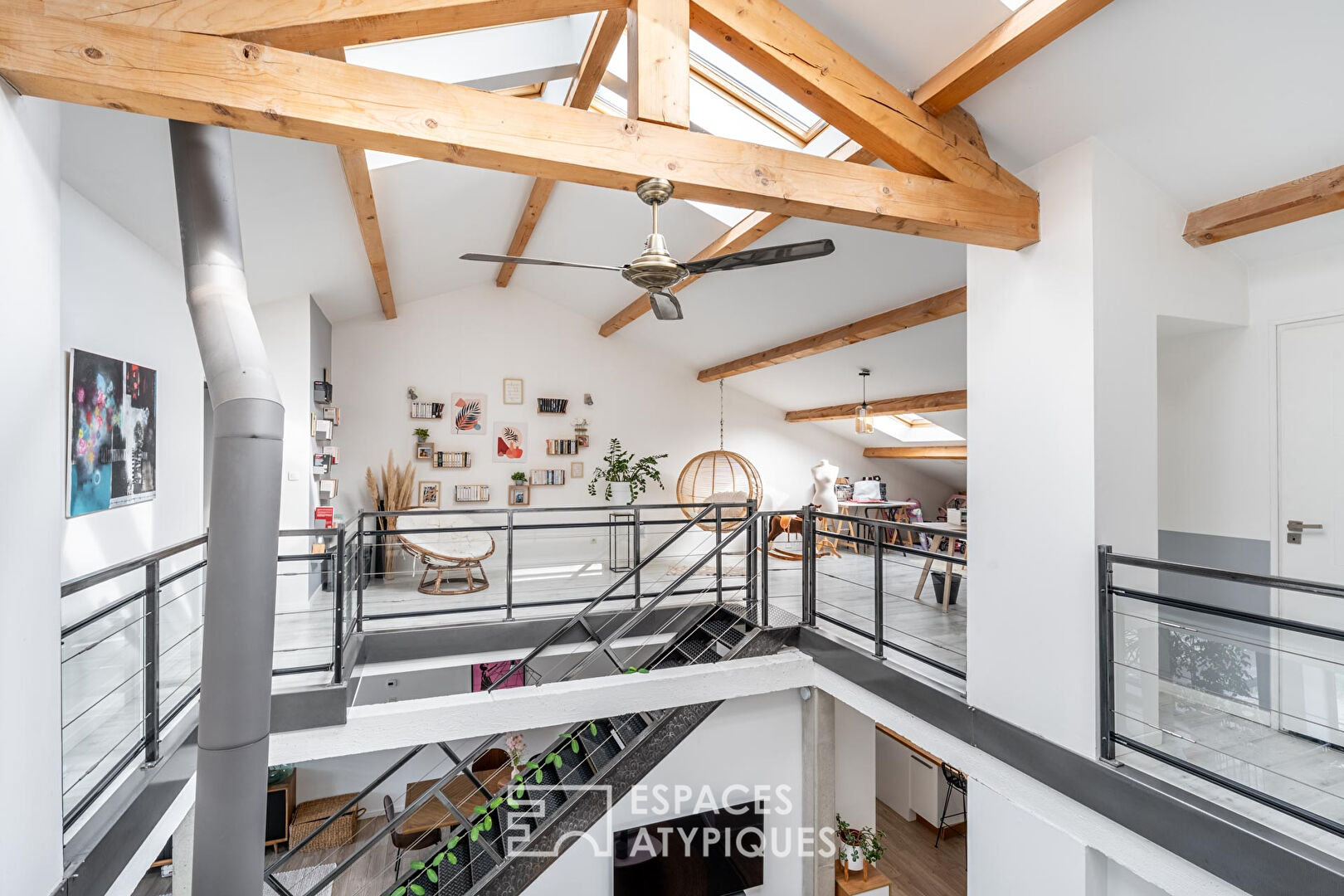 Loft avec piscine