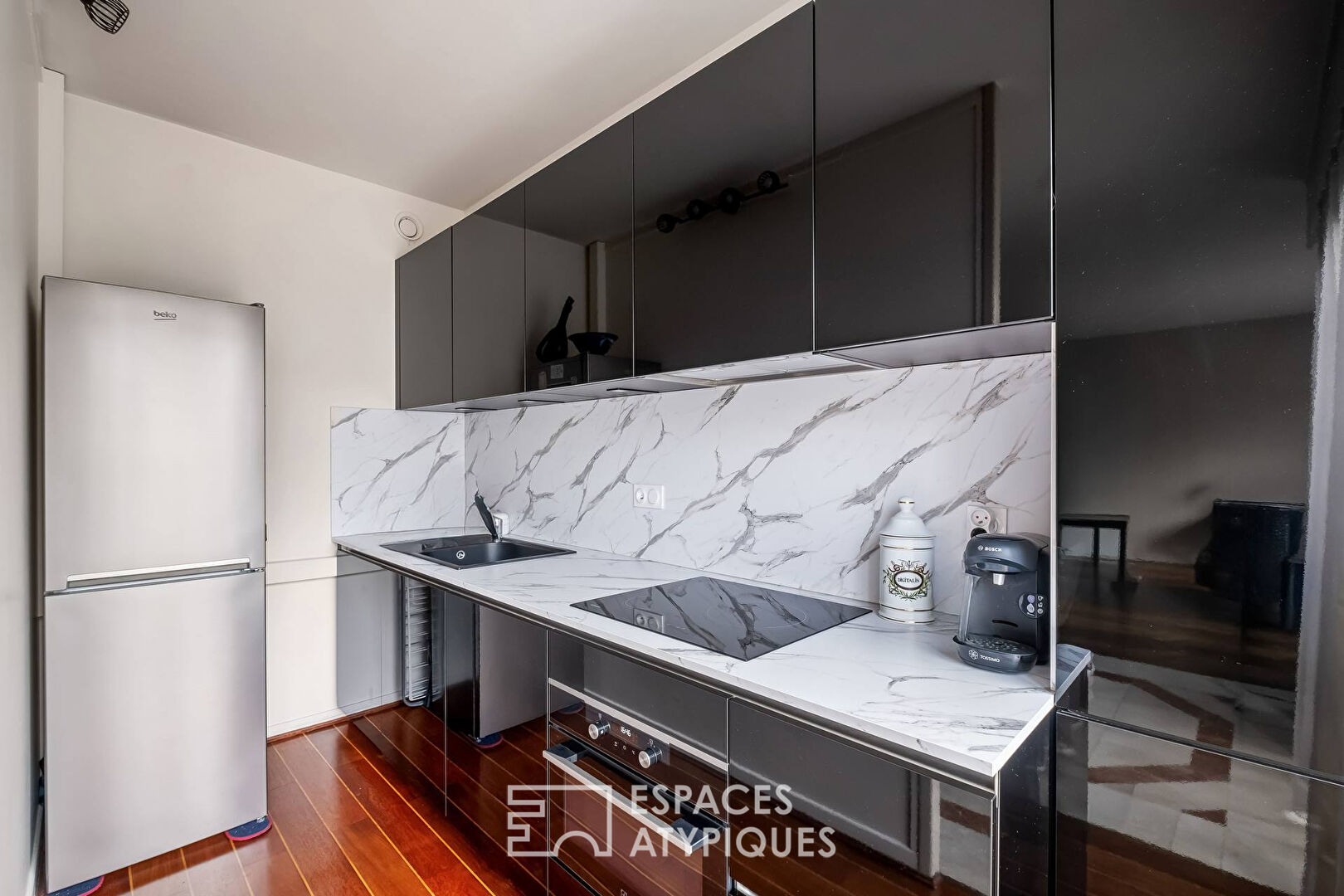 Appartement rénové avec vue Rhône, situé dans le Triangle d’Or à Lyon 6e