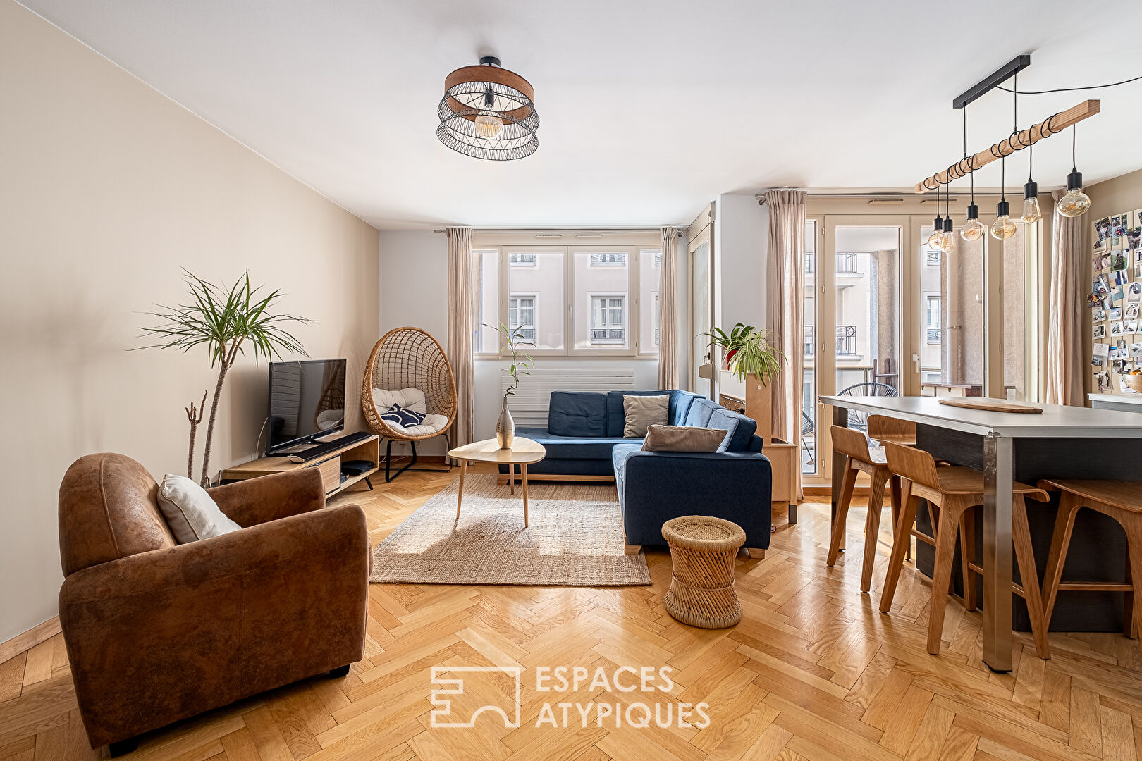 Appartement contemporain avec terrasses