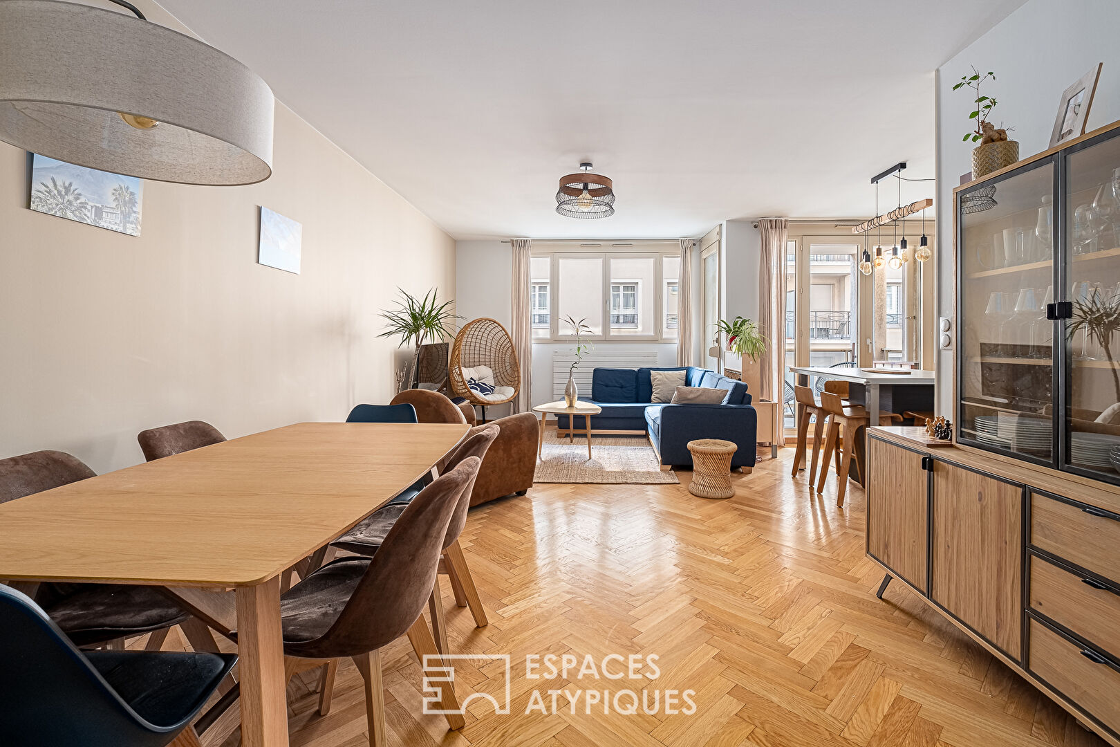 Appartement contemporain avec terrasses