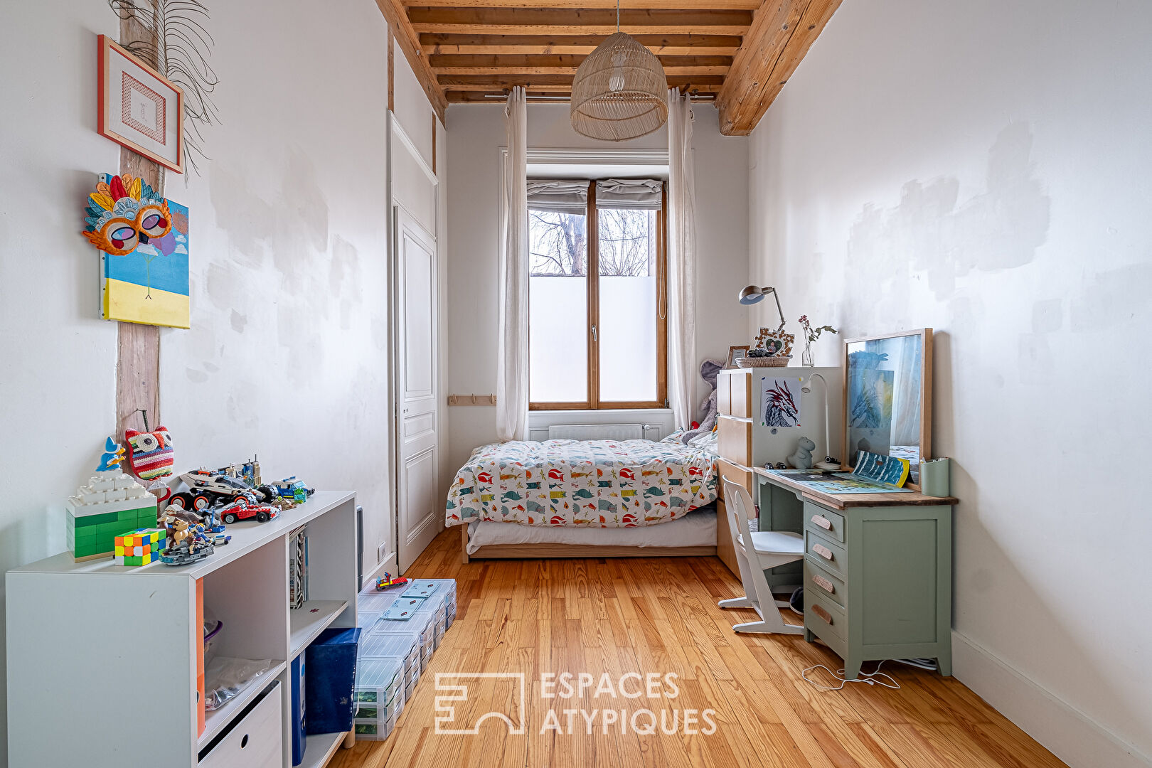 Renovated old apartment with garden in the heart of Saint-Just