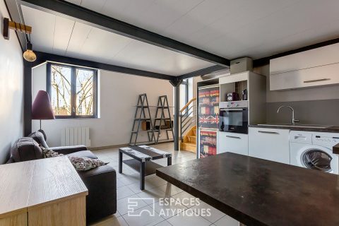 T2 rénové en duplex