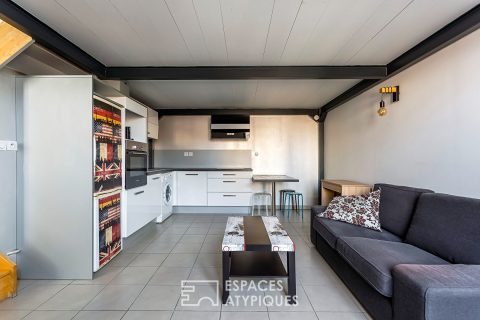 T2 rénové en duplex