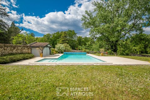 Maison d’architecte avec vue dégagée à Villandraut