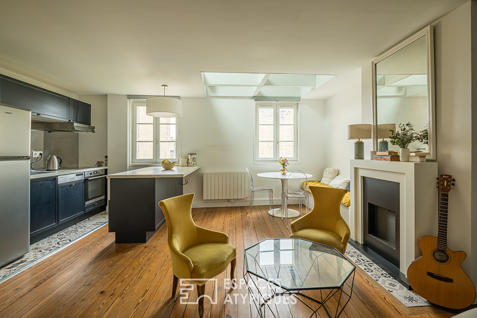 Duplex apartment in the heart of the city center