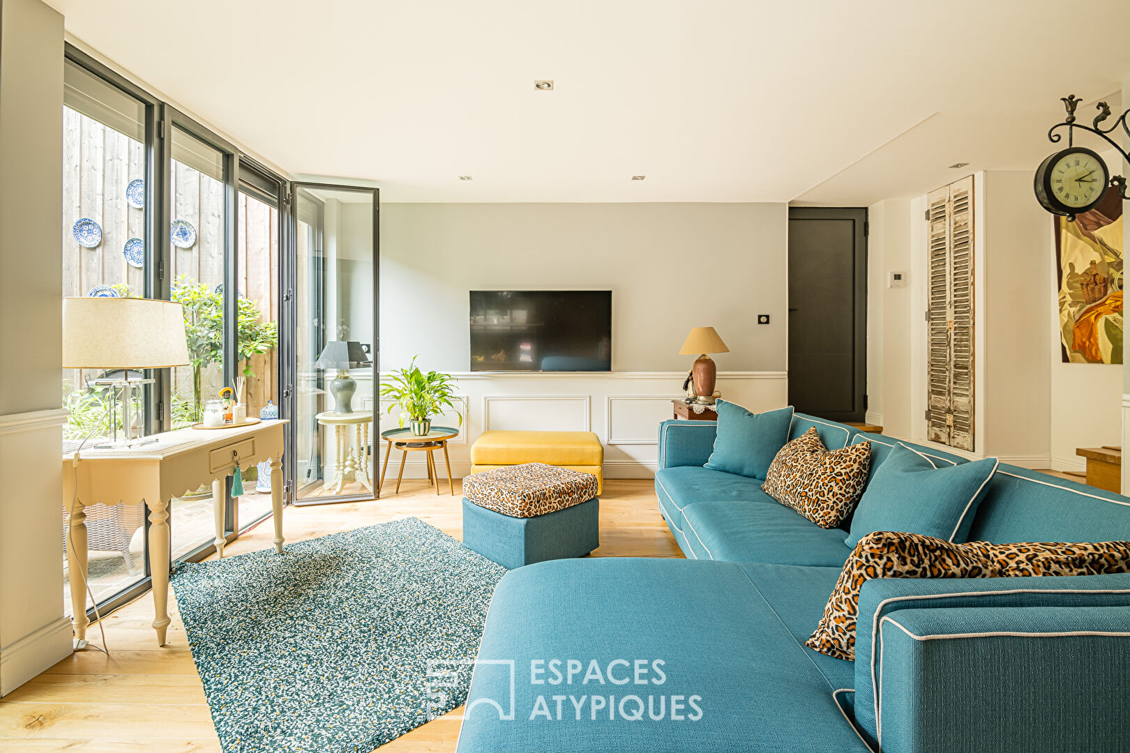 Appartement en duplex avec terrasses à Bordeaux