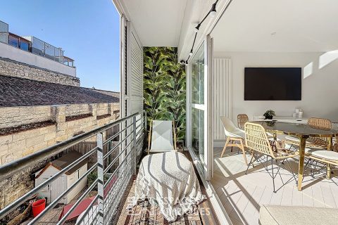 Appartement rénové avec loggias et parking