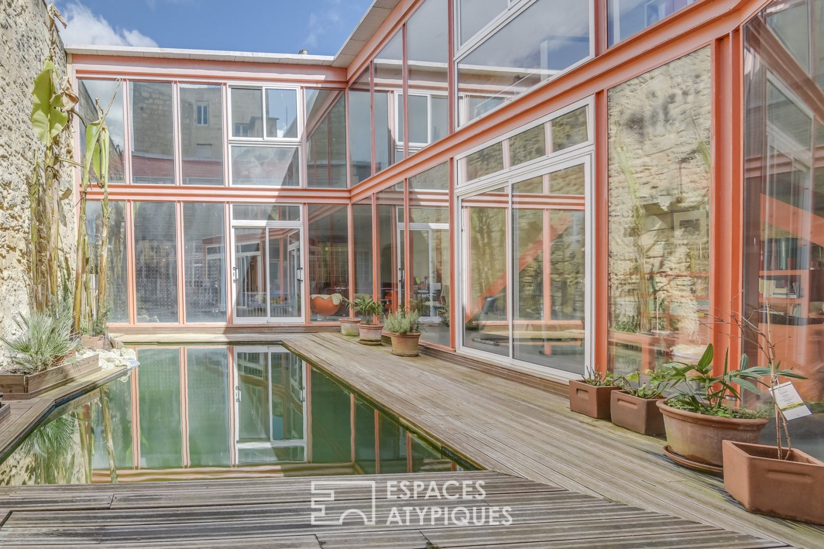 Loft avec piscine aux Chartrons