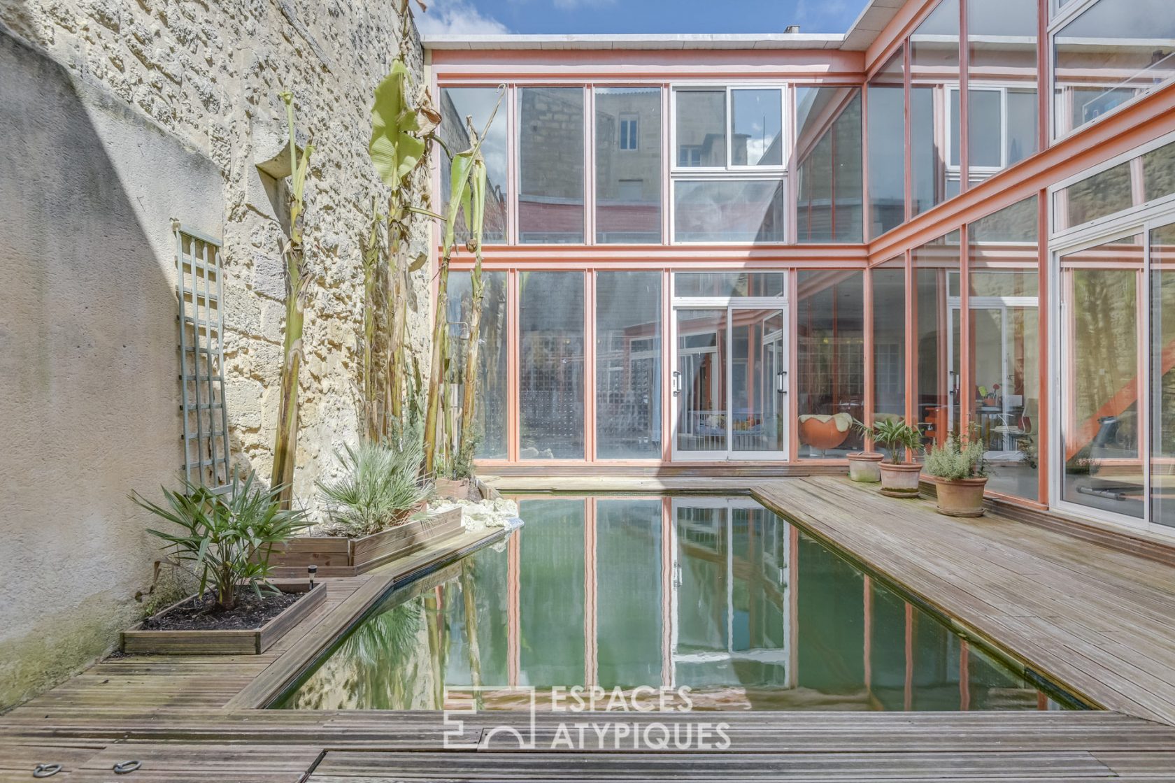 Loft avec piscine aux Chartrons