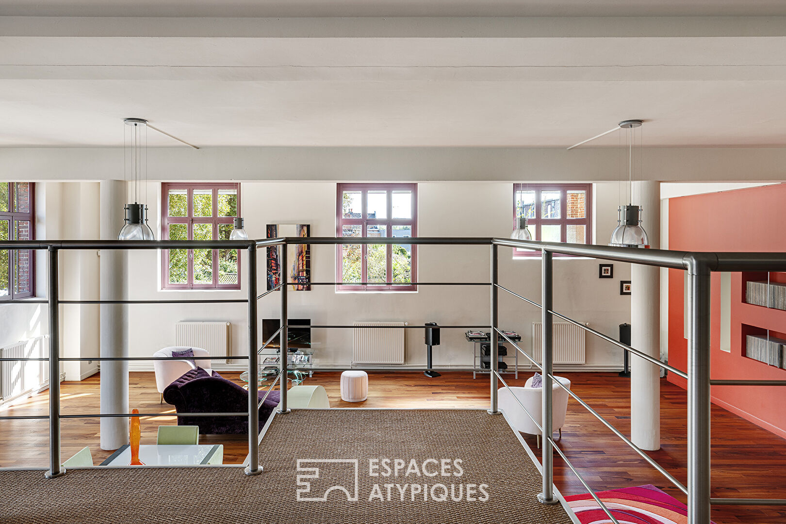 Loft avec extérieur