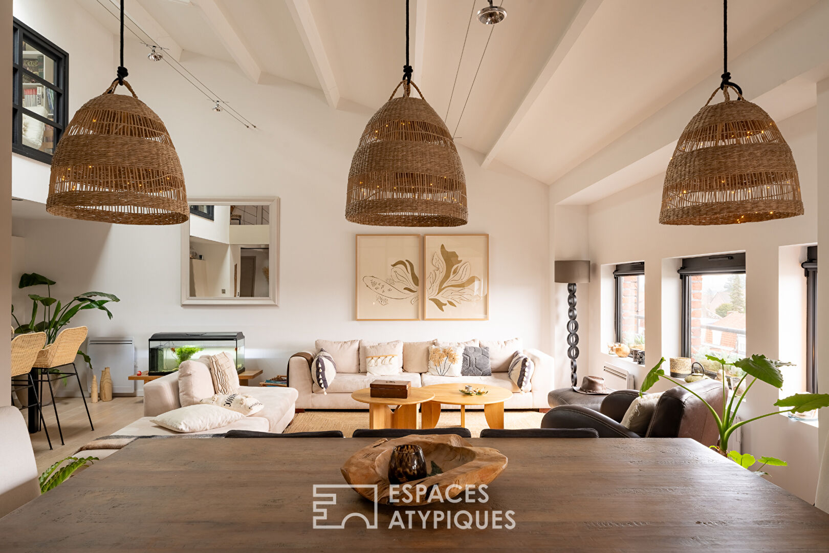 Loft with terrace in an old pottery