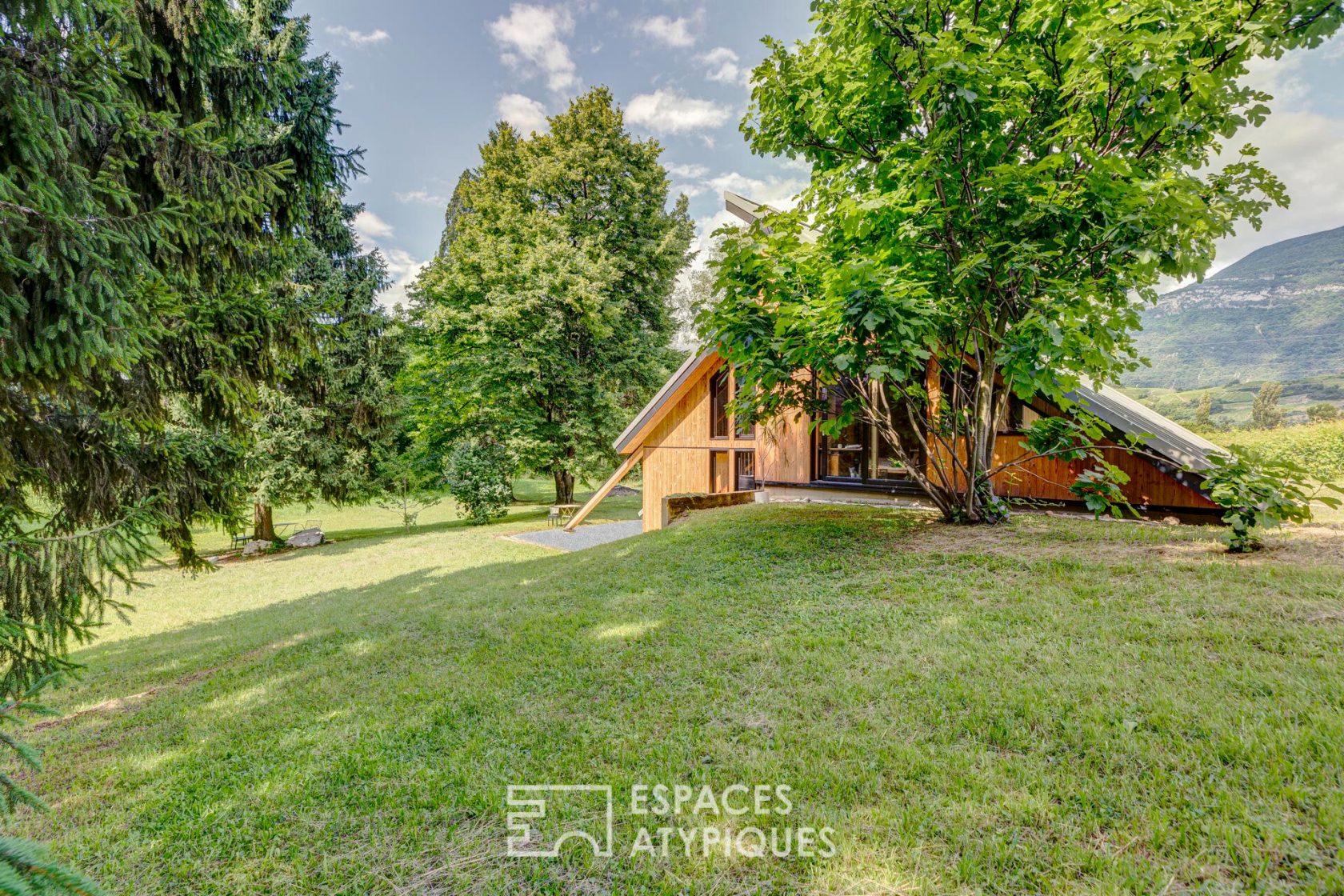 Chalet d’architecte en pleine nature