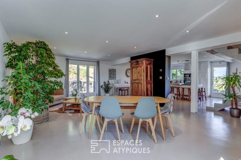 Duplex atypique avec terrasse