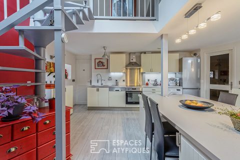 Appartement de caractère sous les toits en coeur de ville