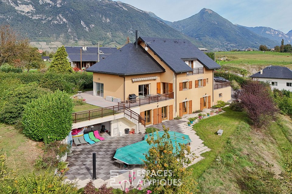 House with a swimming pool