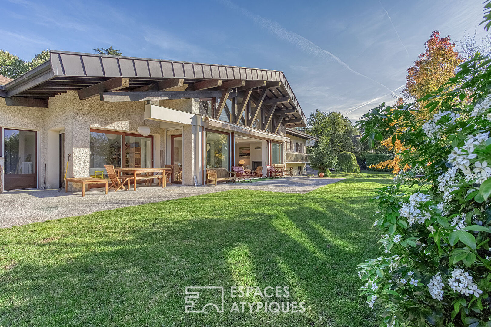 Villa d’architecte sur les hauteurs d’Aix les Bains