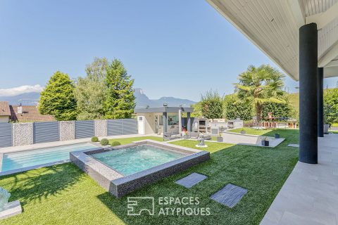 Contemporary house with a view