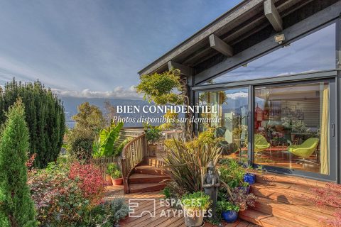 Belle villa avec vue majestueuse sur le lac d’Annecy