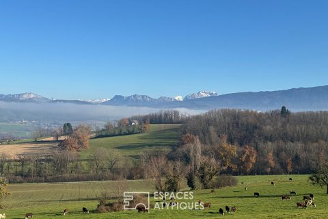 Charmante maison avec piscine et vue dégagée