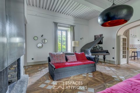 Duplex avec terrasse dans un château du XIVème siècle