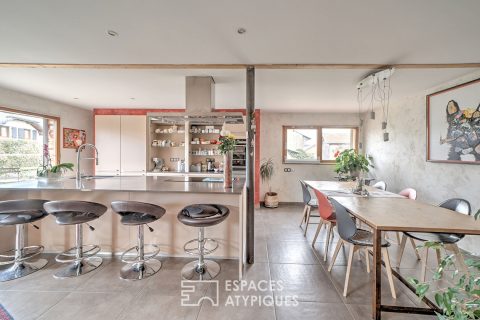 Maison aux beaux volumes et ses trois appartements locatifs