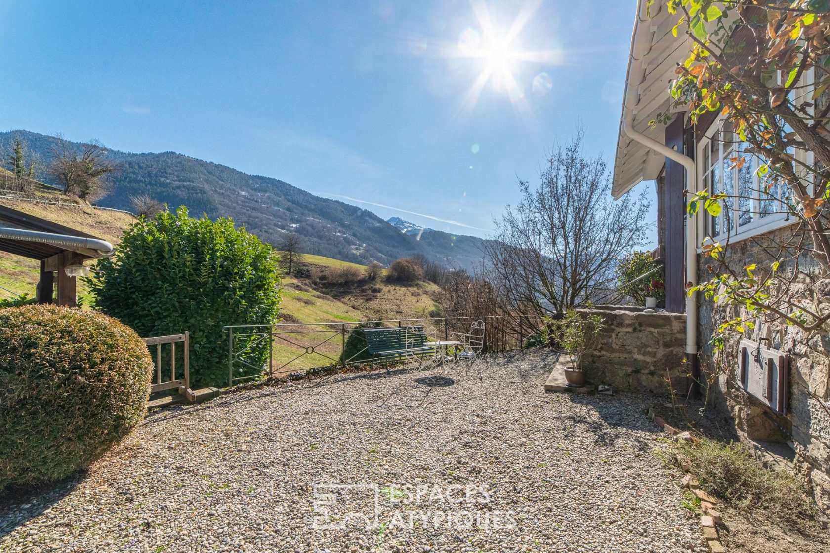 Maison d’architecte avec vue