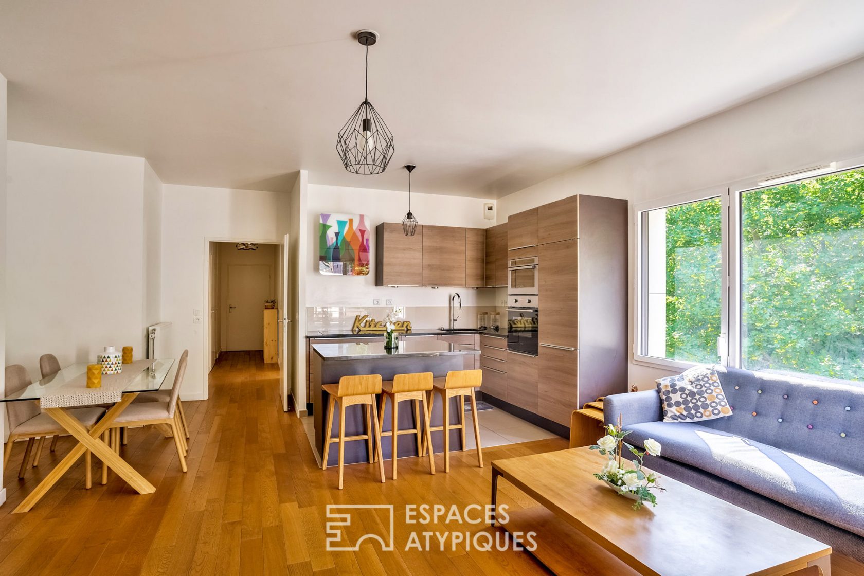 Recent and bright duplex with terrace