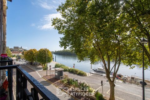 Character apartment with Seine view and shared garden
