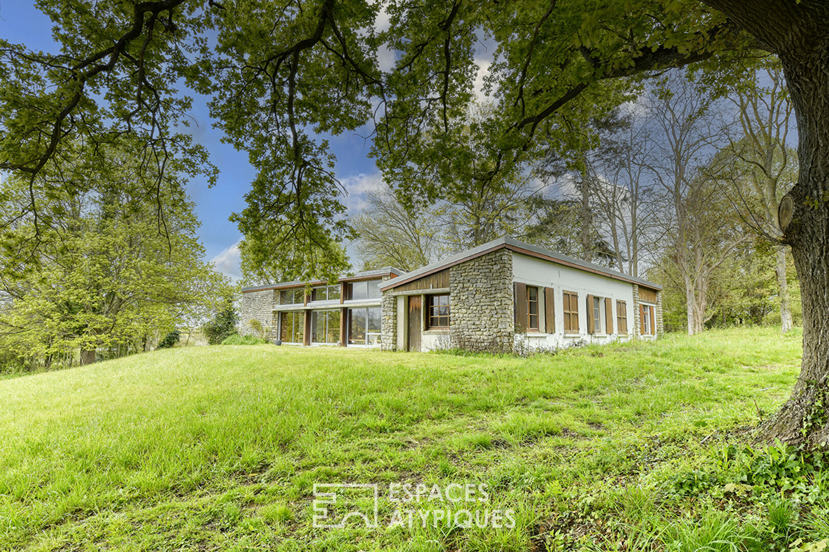 Maison d’architecte des années 50 proche Montfort l’Amaury