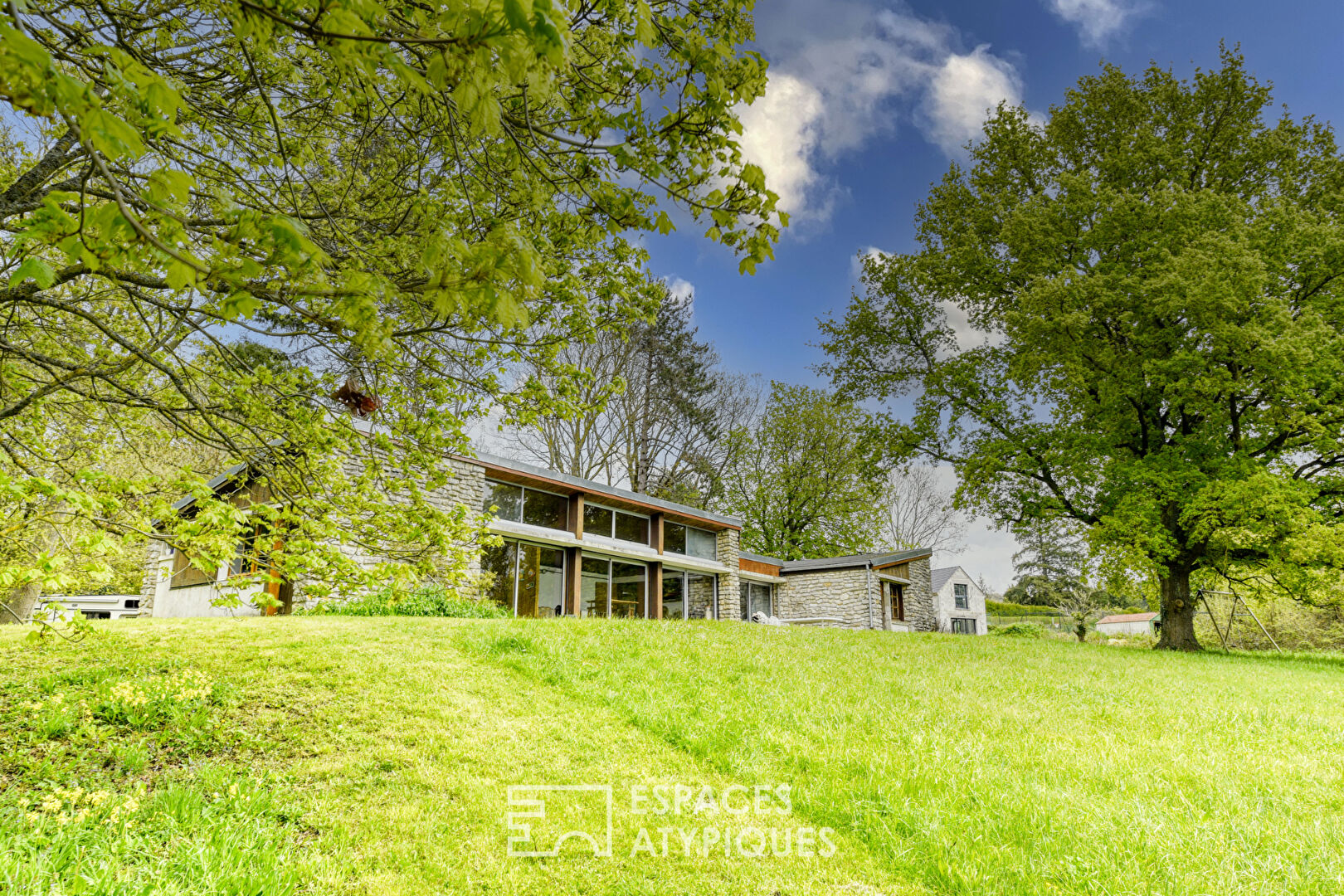 Maison d’architecte des années 50 proche Montfort l’Amaury