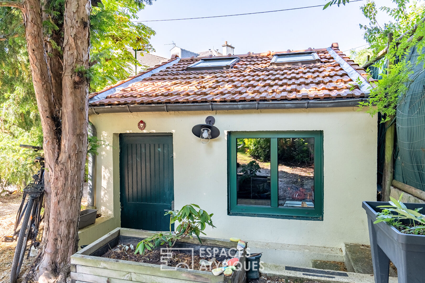 Duplex meublé dans maison remarquable au Vésinet