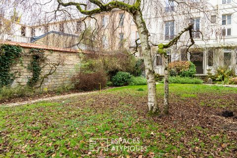 Agréable duplex avec jardin hyper centre de Saint Germain en Laye