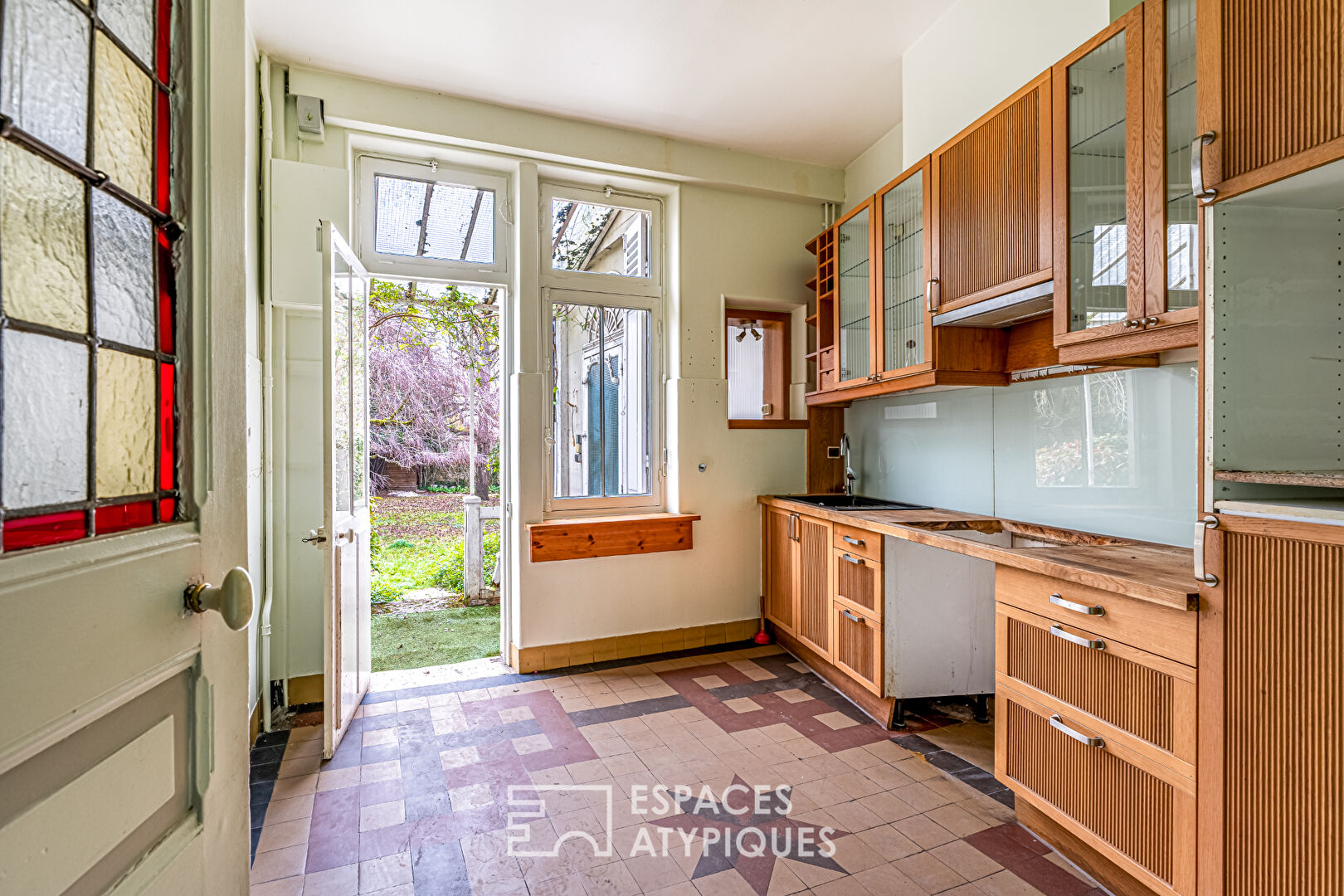 Agréable duplex avec jardin hyper centre de Saint Germain en Laye