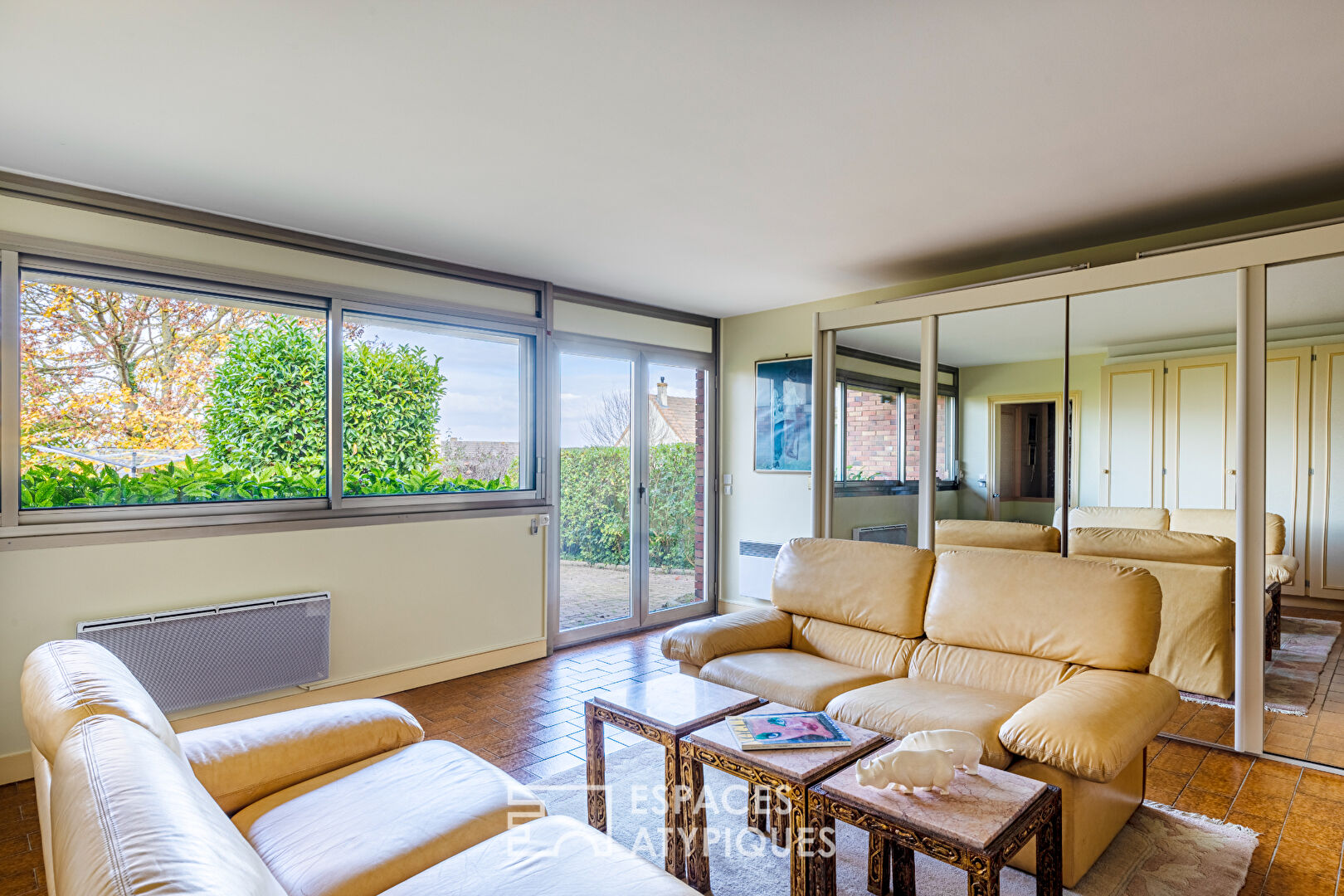 Maison d’architecte avec patio intérieur