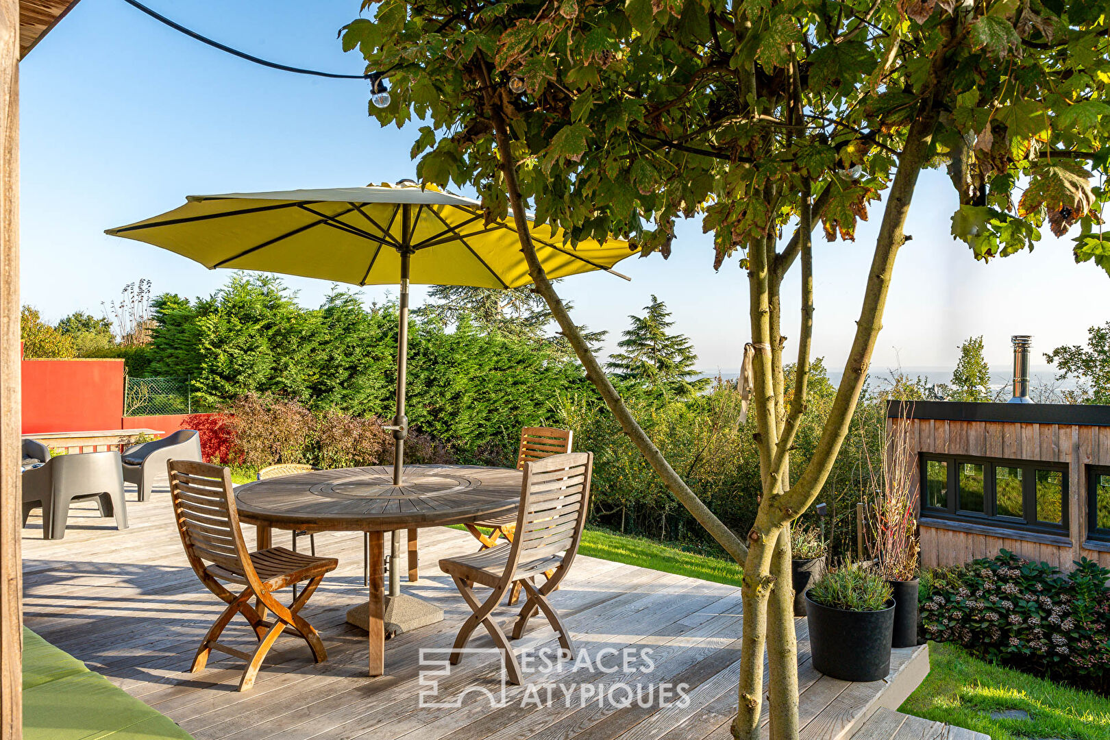 Maison passive ossature bois avec vue exceptionnelle