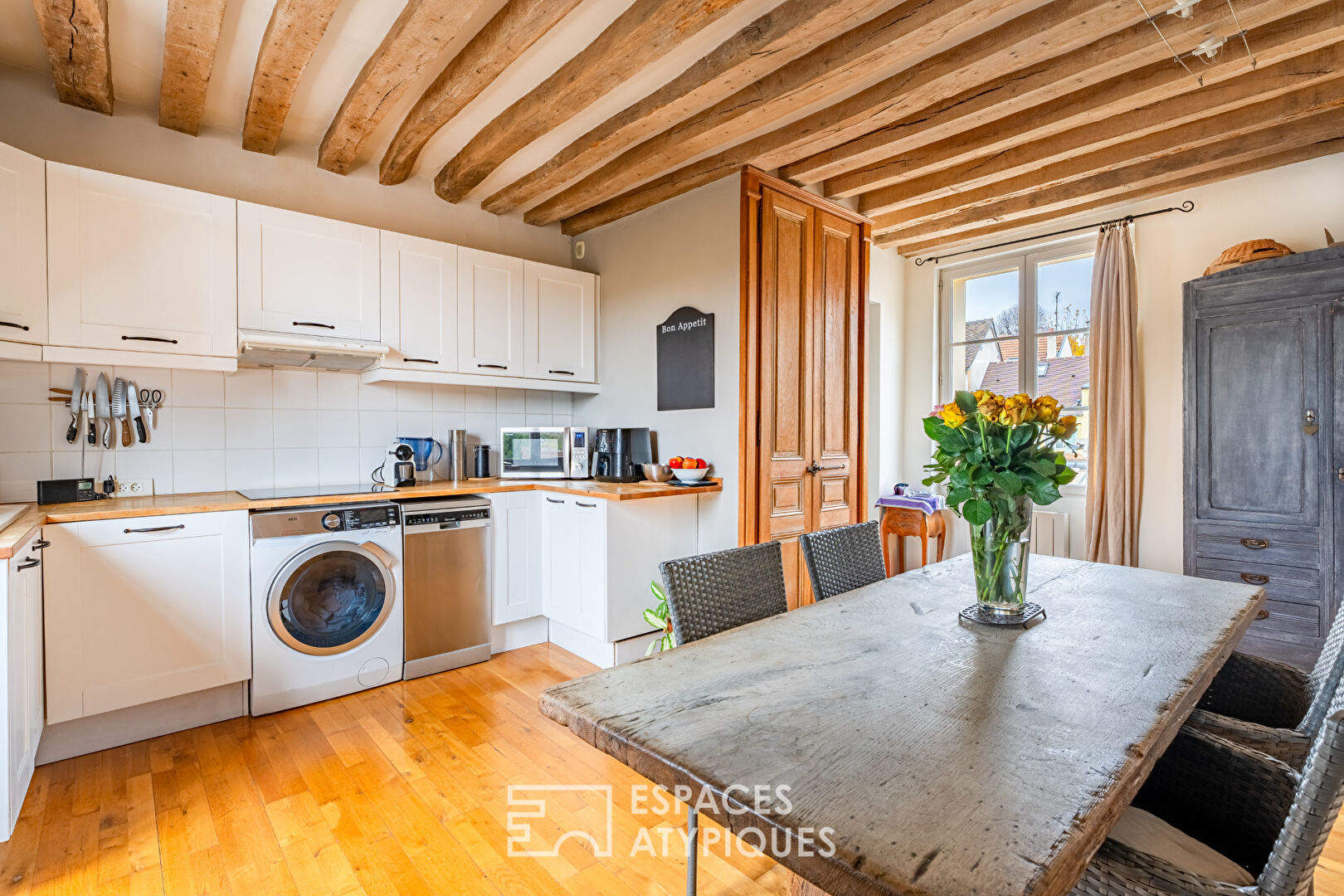 Charming duplex apartment in old Marly