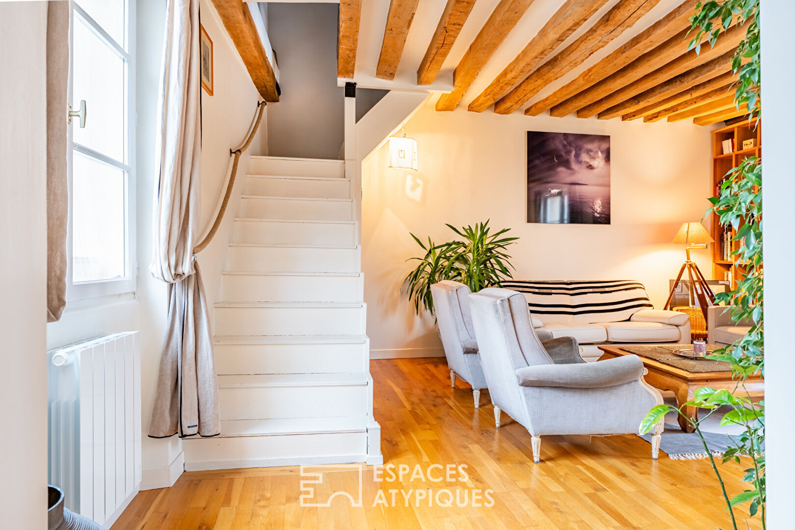 Charming duplex apartment in old Marly