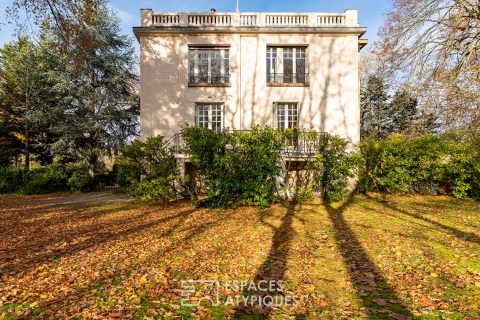 Unfurnished rental of a fully renovated 1920s house of 126 sqm with an 800 sqm garden