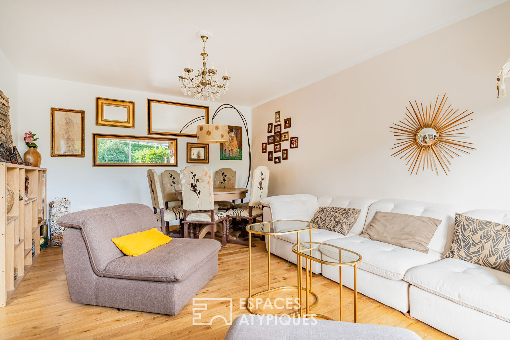 Bel appartement lumineux avec terrasse et jardin