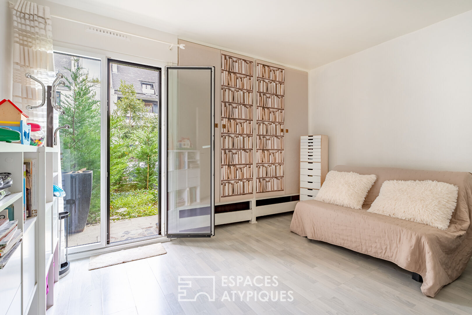 Bel appartement lumineux avec terrasse et jardin