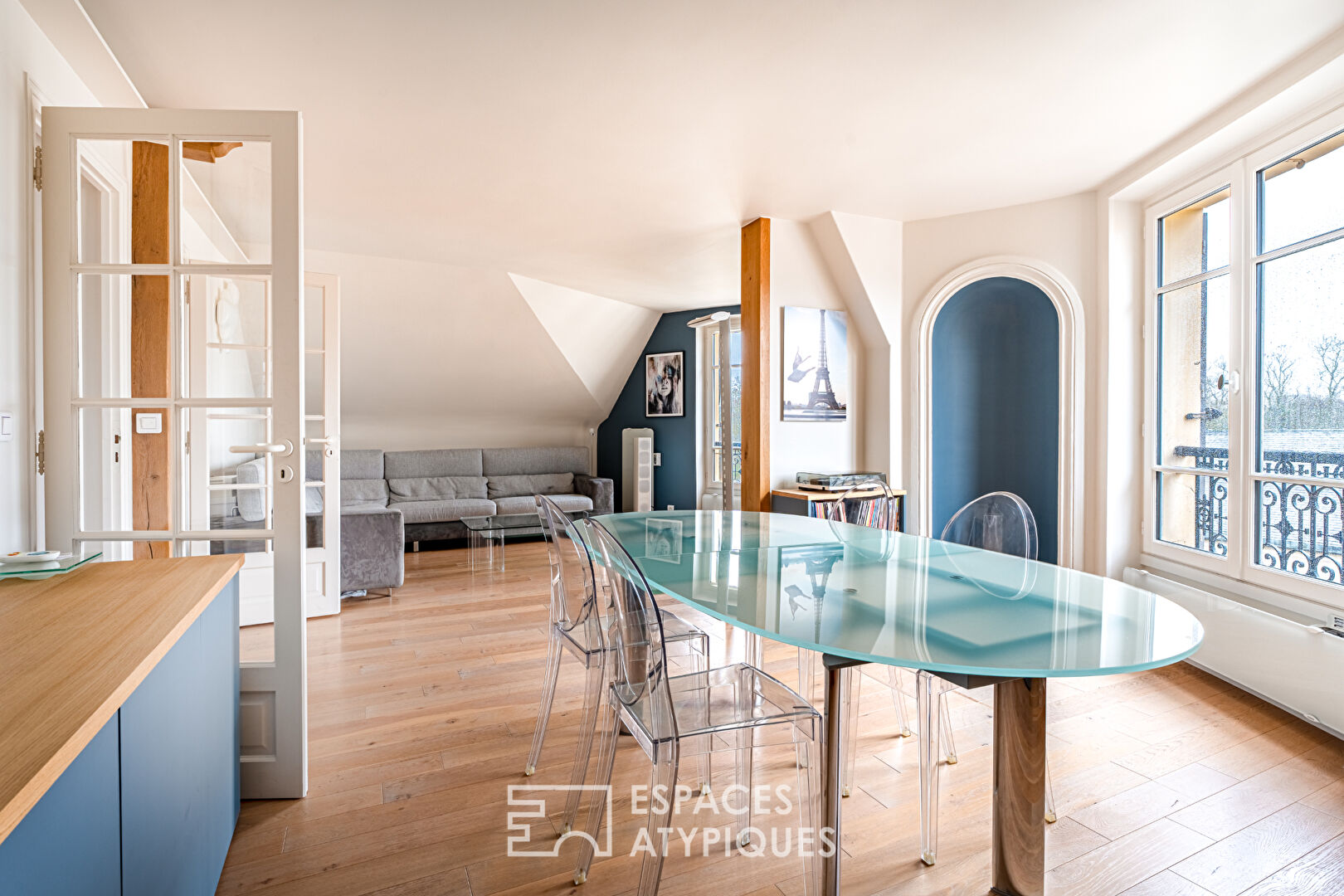 Family apartment in a privileged setting: Le Quartier Montreuil