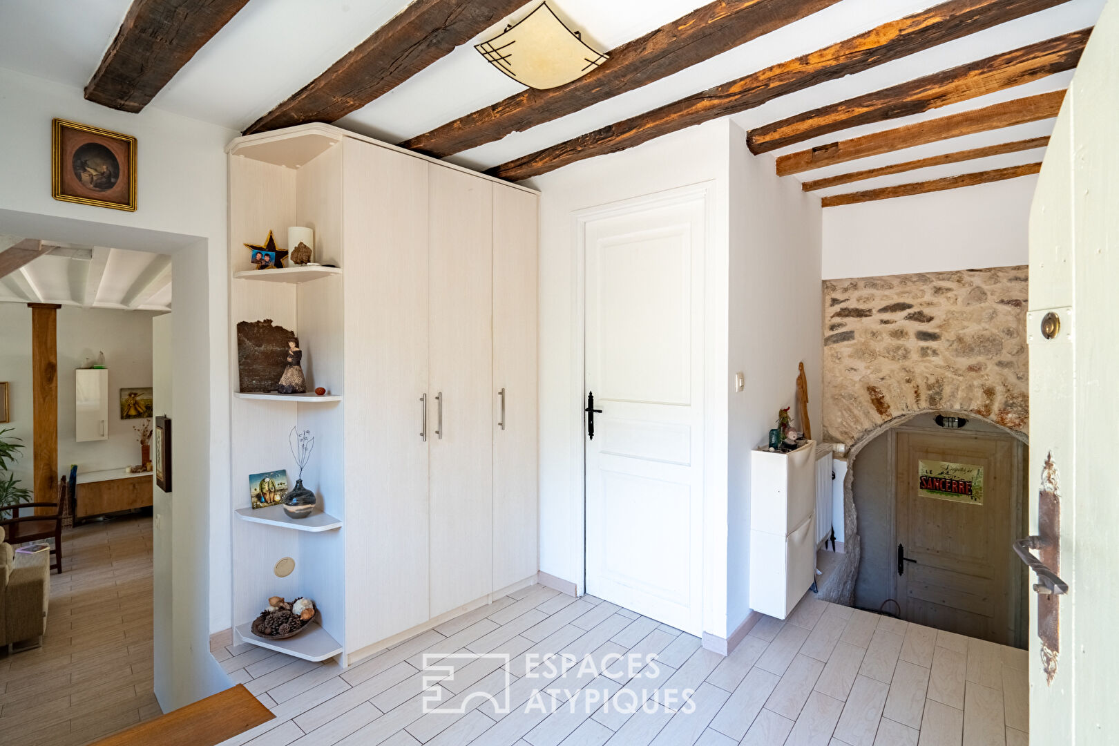 Old farmhouse revisited in the heart of the village of Villiers St Frédéric