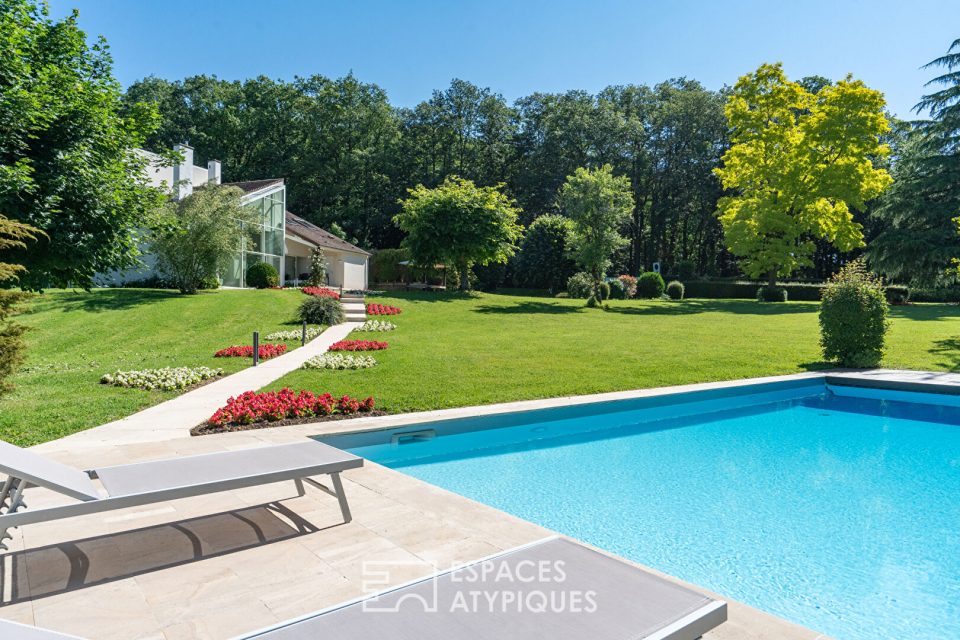 Maison d'Architecte rénovée avec piscine extérieure