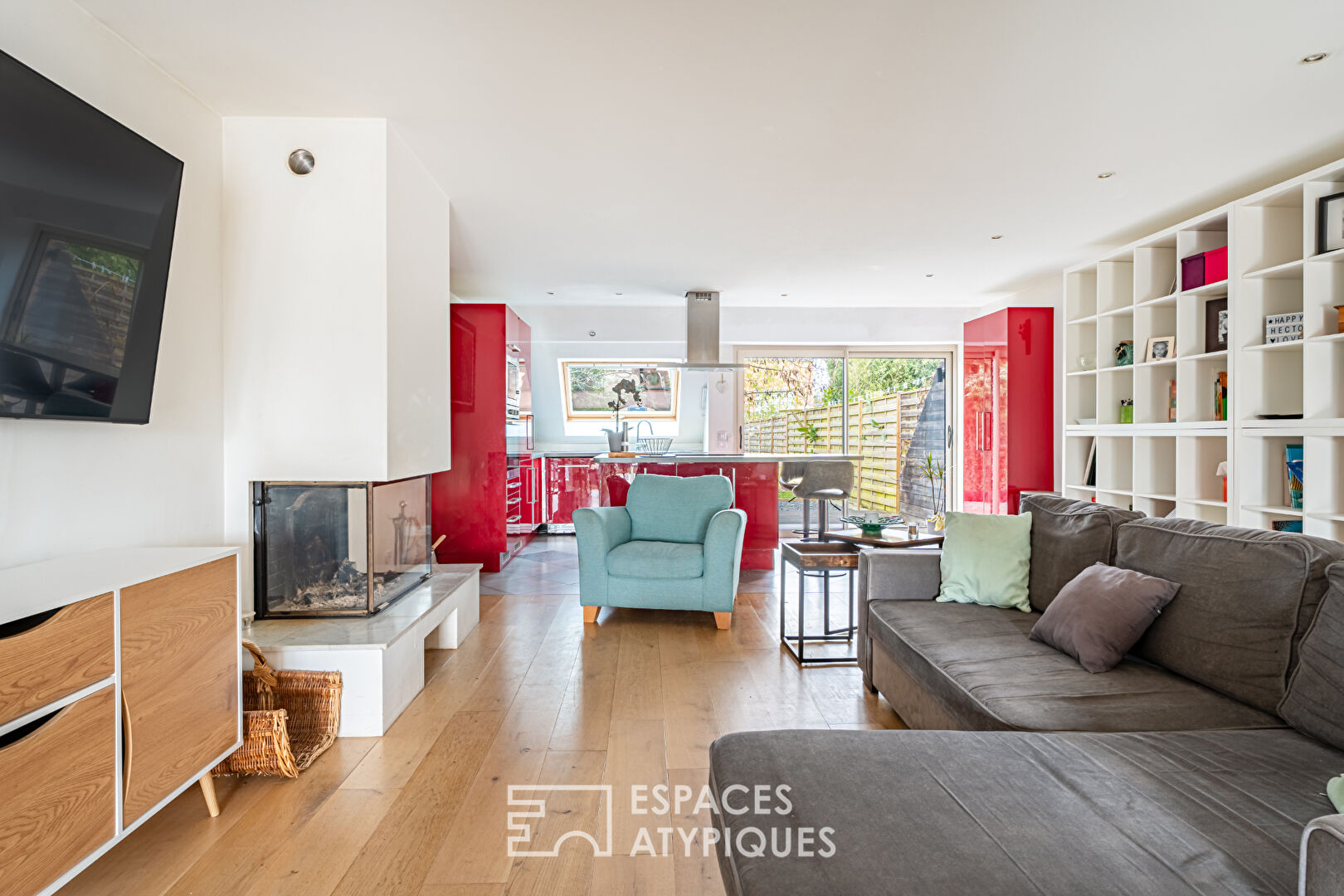 Maison avec terrasses, jardin et son appartement indépendant sur une île